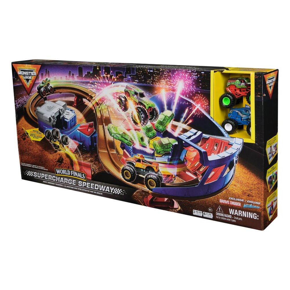 Monster Jam, Supercharge Speedway Playset